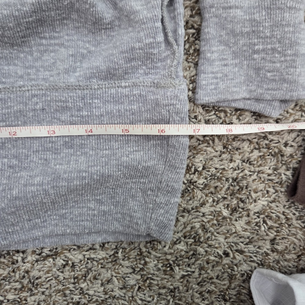 We The Free Women's Dolman Long Sleeve Ribbed Top in Gray Opal Size XS Cowlneck - Picture 14 of 15